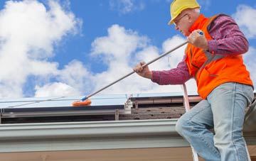 Caer Bryn soft wash roof cleaning